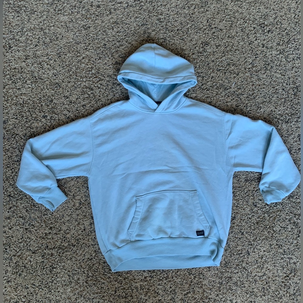 Light Blue Hollister hoodie 💥